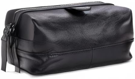 Patricia Nash Travel Toiletry Bag for Men - Moto Canvas Travel Case, Dopp Kit for Men, Waxed Cotton Canvas, Mens Toiletry Bag, Stylish Travel Case, Brushed Brass Hardware, Zipper Closure - Image 7