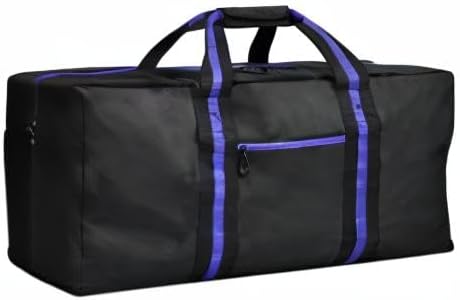 150L Large Duffle Bag for Travel 37” Diffle Bag for Overnight Weekender Camping, Storage for Men Women, Blue - Image 10