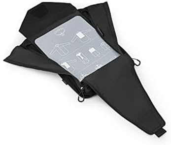 Osprey Ultralight Travel Starter Set, Includes Small & Medium Packing Cube and Garment Folder, Black - Image 8