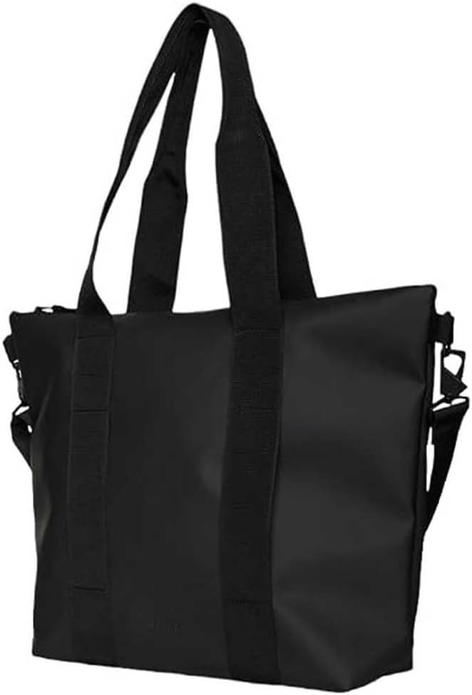 RAINS Tote Bag – Waterproof Travel & Work, Internal Zip Pocket, 6.1 gal | Waterproof PU tote for women and men – 22 L tote bag, internal zip pocket, detachable strap; carry-on for airplane travel - Image 4