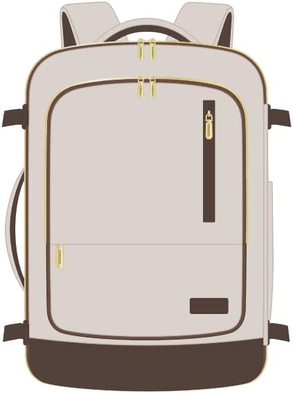 LOVEVOOK 40L Travel Backpack for Women Men with Garment Bag, Airline Approved Carry on Luggage Travel Essentials by LOVEVOOK