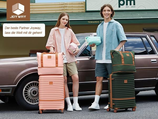 Joyway 28 Inch Large Luggage Hardside Suitcase with Spinner Wheel, Lightweight 3 Piece Suitcase Set with TSA Lock(Green) - Image 7