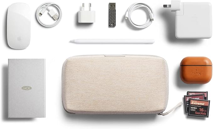 Bellroy Tech Kit (Tech Accessories Organizer Pouch, Zipper Closure Design, Stores Power Bank, Phone Charger, Cables & More, Internal) - Image 6