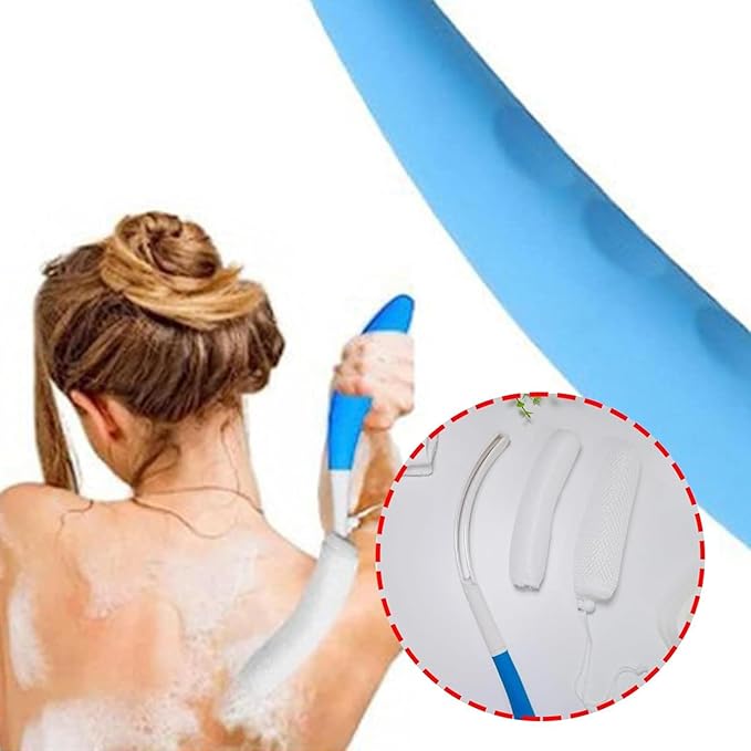 Butt Wiper Tool - Portable Wiping Aid Brush, Bidet Body Cleaner for Seniors, Disabled, Travel, Hospital, Home, Toilet, and Shower Hygiene, Personal Care Assistance for Daily Comfort and Accessibility