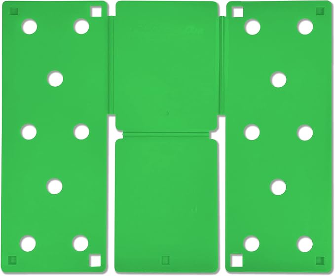 FlipFold Shirt & Laundry Folder- Junior Green by FlipFoldTheUltimateFoldingTool