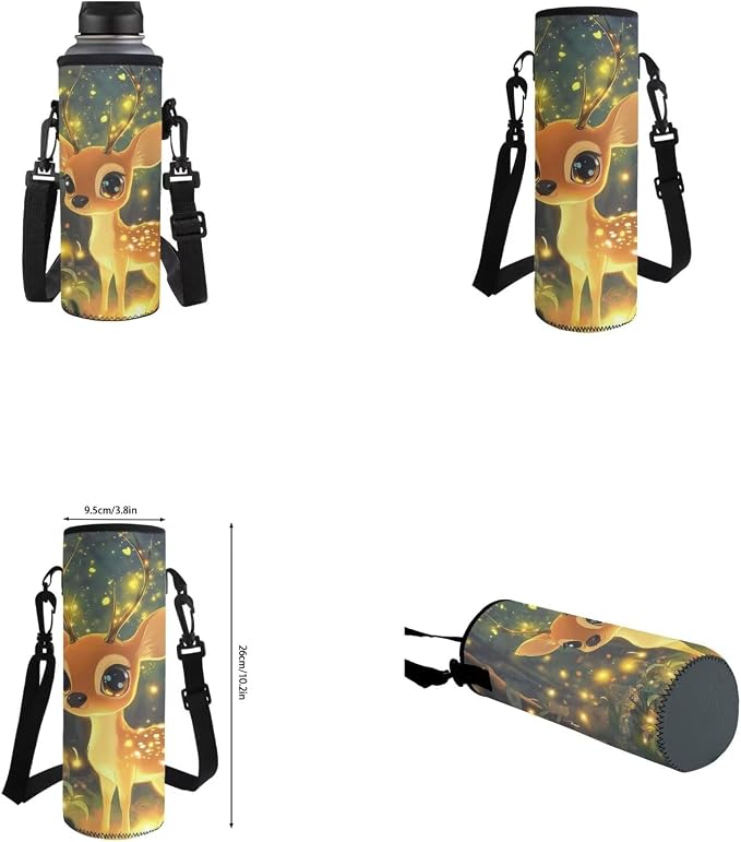 Yellow Deer Pre School Backpack for Girls with Lunch Box Fashion Trend Bookbags for 6Th Grade Kids Lightweight Casual Daypack with Zip Front Pocket Aesthetic New Semester Gifts Bag - Image 6
