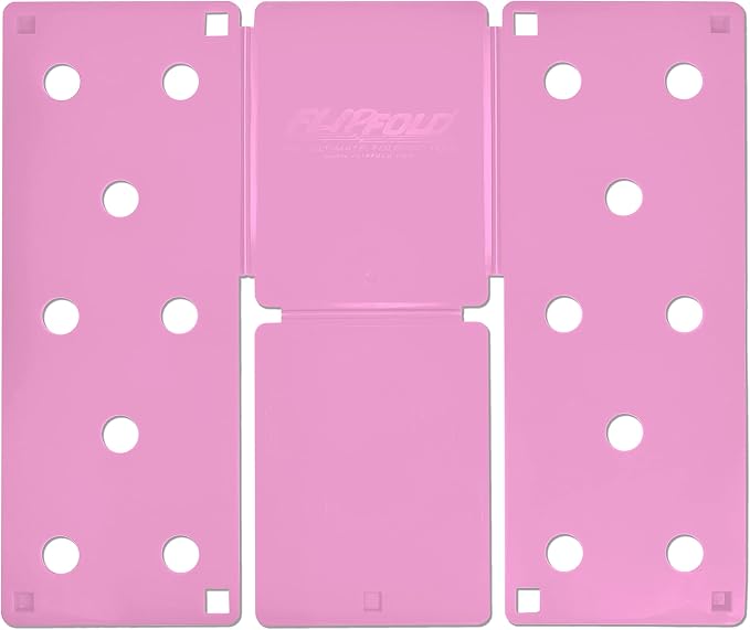FlipFold Shirt & Laundry Folder- Adult Pink by FlipFoldTheUltimateFoldingTool