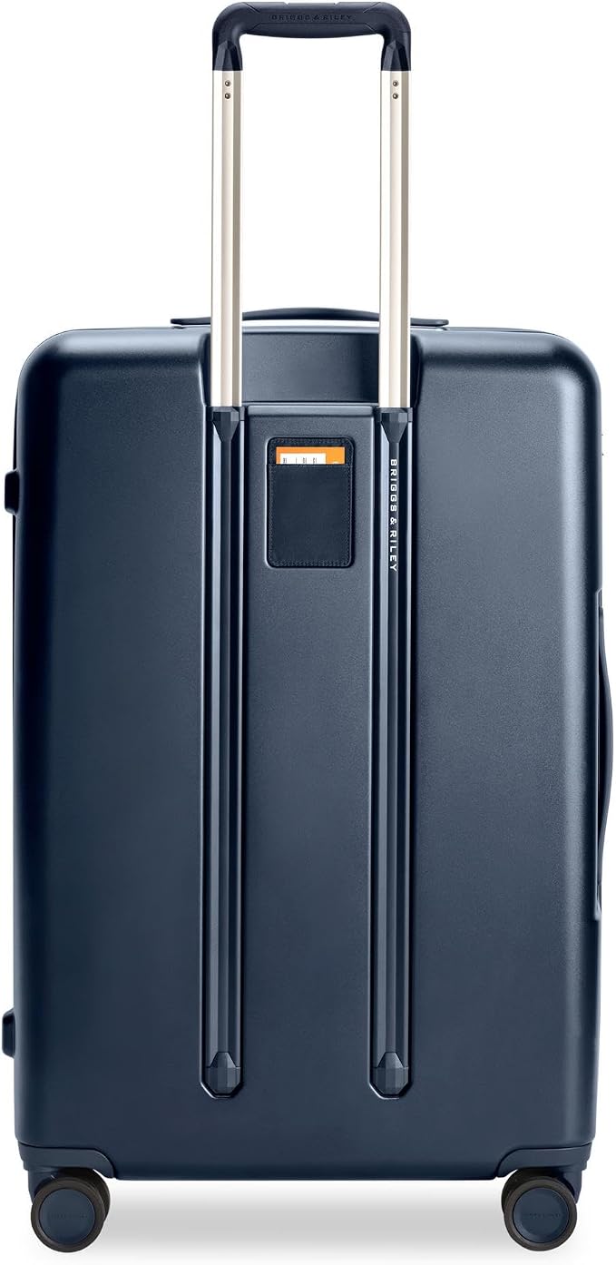 Briggs & Riley 30" Large Expandable Spinner - Checked Luggage for Travel, Suitcases with Wheels, Hardside Rolling Bag for Men & Women, Self-Repairing Zipper - Sympatico Collection, Navy - Image 9