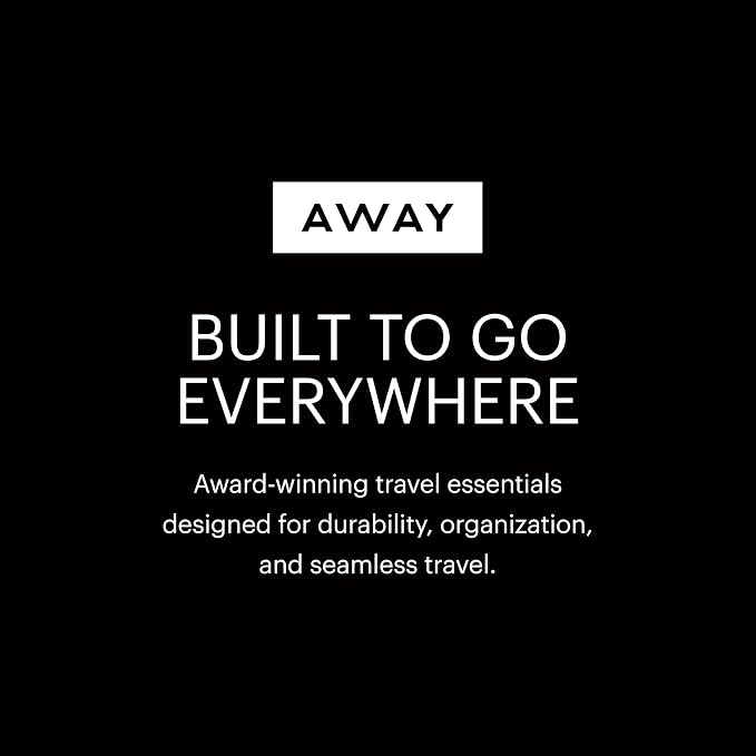 Away The Everywhere Zip Backpack - Personal Item Airline Approved Backpack with 16” Padded Laptop Sleeve, Water Bottle Pocket, Interior and Exterior Pockets - Fits Up to 16-Inch Laptops - Jet Black - Image 8