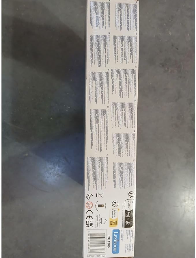 Lexibook, Chessman® Elite, Interactive Electronic Chess Game +, 64 Levels of Difficulty, LEDs, Family Child Board Game, Black/White, CG1300