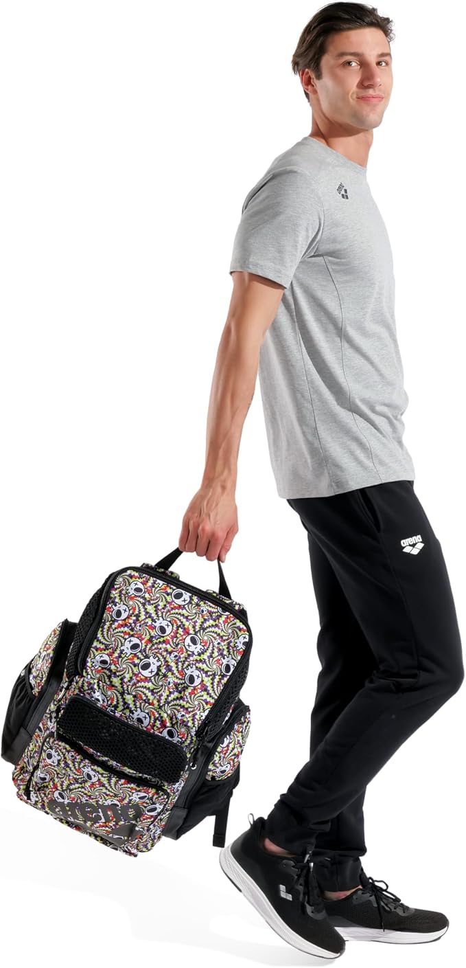 ARENA One Go Swim Backpack Travel Large Size Athletes Sports Equipment Bag 45 Liters - Image 9