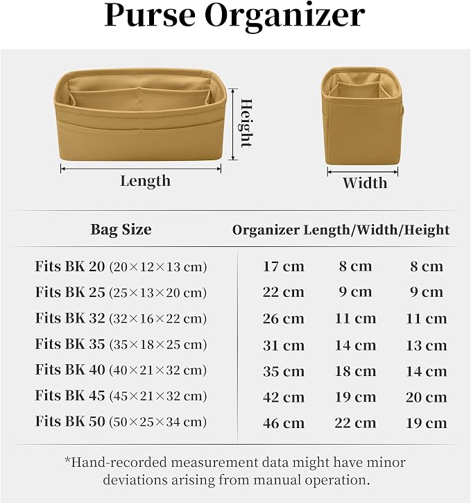 Satin Purse Organizer for Birkin 30 Sellier, Biscuit | Custom Fit, Multiple Pockets, Lightweight Purse Essentials, Ideal for Travel, Shopping, and Daily Use - Image 9