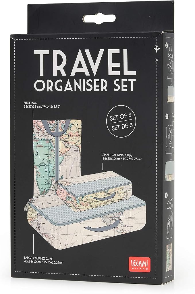 Legami Travel Organiser - Set of Three Travel Bags - Image 3