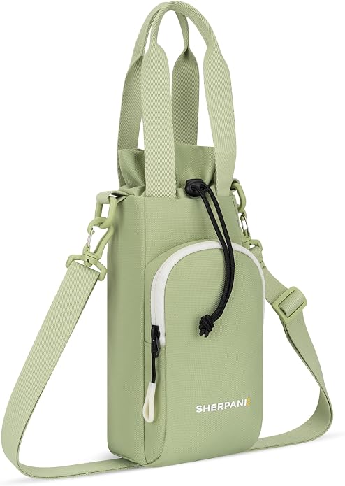 Sherpani Izzie, Water Bottle Crossbody, 32oz Bottle Carrier Bag | Bottle Holder Sling with Phone Pocket, Cross Body Drink Carrier Men Women, RFID Protection for Hiking Camping, Travel Gift - Image 7