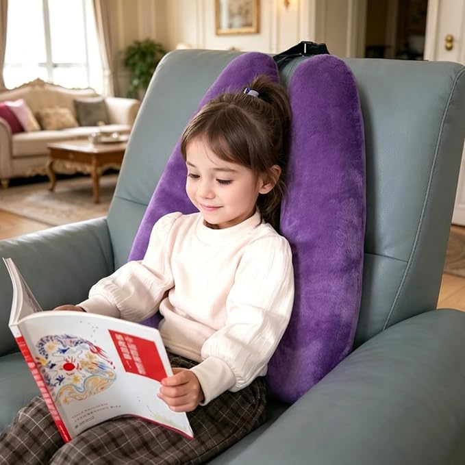Atablyn Travel Pillows for Car Back Seat U Shaped Travel Pillow Cushion Car Pillow for Family Sleeping Airplane Adults and Children Head Neck and Body Support Long Distance Journey Accessories - Image 8