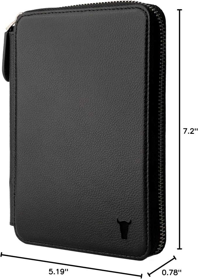TORRO Travel Wallet – Genuine Leather Travel Organiser with Passport Holder and Detachable Cardholder - Image 7