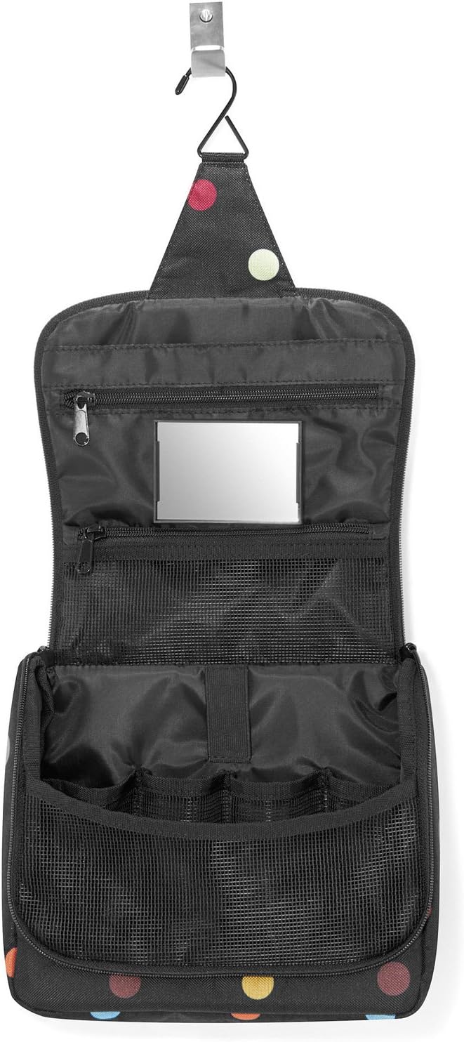 reisenthel toiletbag dots - practical toilet bag with hook, water repellent material - Image 4