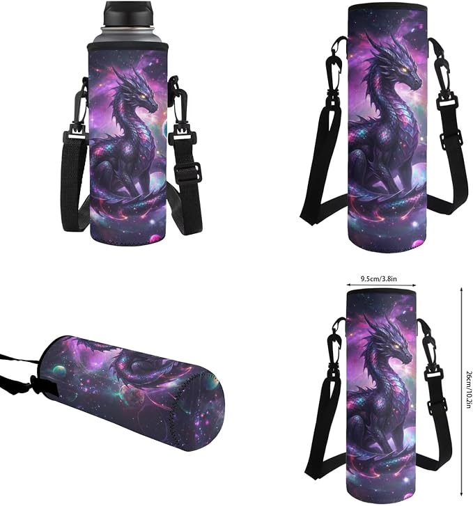 Space Dragon Backpack Boys and Lunch Box Pencil Case 4 Piece Galaxy School Bag for Elementary Middle Back to School Supplies 17'' Large Capacity Lightweight Bookbag - Image 7