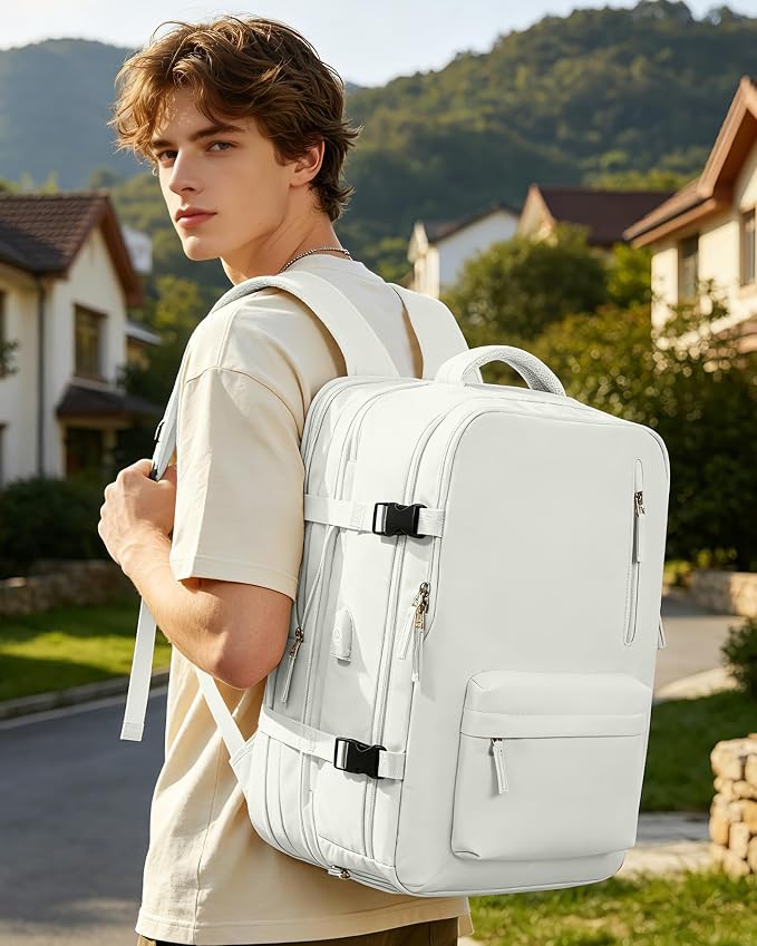 VGCUB Vacuum Backpack Travel with Pump, Vacuum Seal Compression Bags Laptop Backpack Personal Item - Image 9