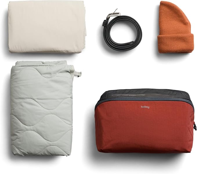 Bellroy Packing Cube 6L (Organizer Packing Pouch with Internal Zip Pocket and Durable, Lightweight Design) - Clay - Image 7