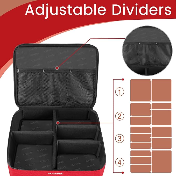 YOREPEK 2 Layer Golf Trunk Organizer, Golf Gifts for Men with Separate Ventilated Compartment for 2 Pair Shoes, Waterproof Car Trunk Locker for Balls, Tees, Clothes, Gloves, Gifts for Golfers - Image 9