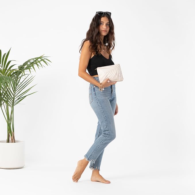 ALOHA Collection Small Pouch | Lightweight, Packable, and Splash-Proof Makeup Pouch | Easy to Clean - Image 3