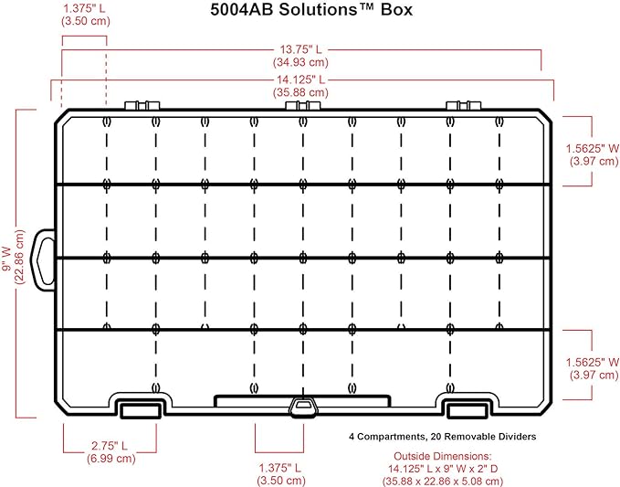 ArtBin Super Satchel Double Deep with Dividers and ArtBin 5004AB Large Solutions Box with Dividers - Image 7