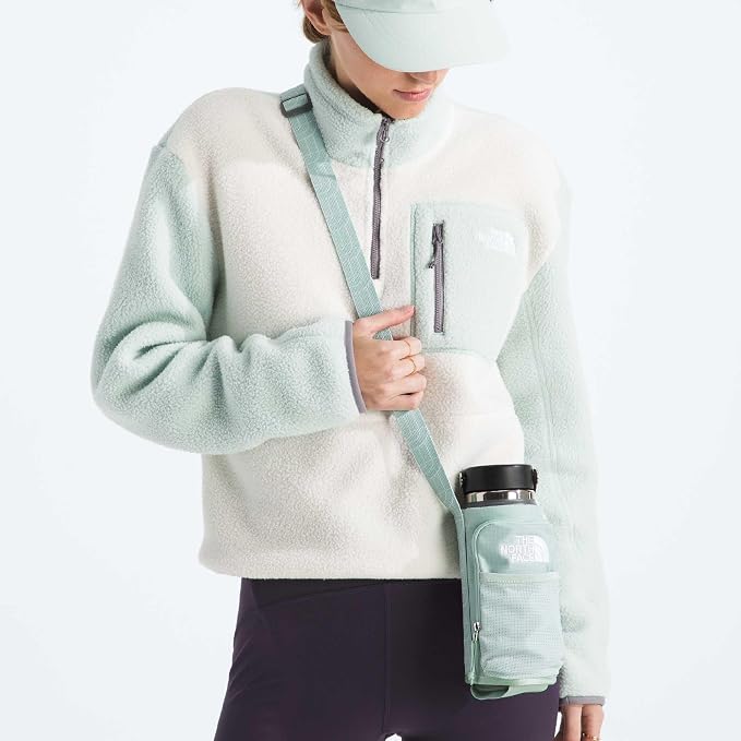 The North Face Borealis Water Bottle Holder - Adjustable Strap, Water-Repellent Finish, External Pocket with Key Hook, Opal Frost, One Size | Adjustable Strap, Water-Repellent Finish, External Pocket - Image 5