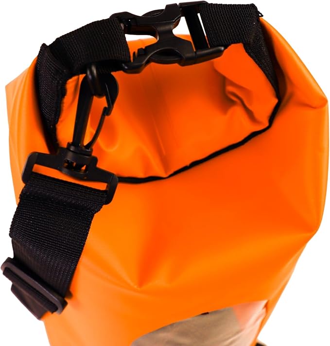 YakAttack 10L Roll-Top Waterproof Dry Bag with Air Valve | Durable & Water Resistant | Compact Storage | Remove Trapped Air | Additional Buoyancy | Dry Bag for Kayaking, Hiking, Boating & Camping - Image 7