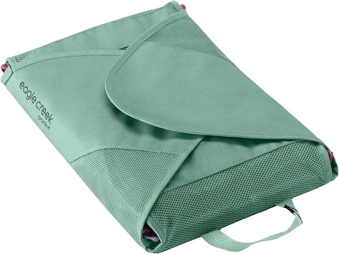 Eagle Creek Pack-It Reveal Garment Folder - Compression Wings - Maximize Luggage Space - Convenient Top Handle - Quick Drying Material - Medium - Willow Green - Image 8