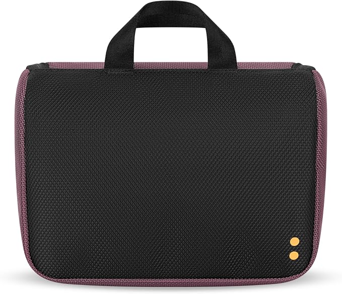 Sherpani Co-Pilot, Travel Toiletry Bag, Hanging Cosmetic Organizer, Water Resistant Makeup Bag, Shower Dopp Kit, Essentials Toiletries for Women, Travel Gift (Smoky Orchid) - Image 6