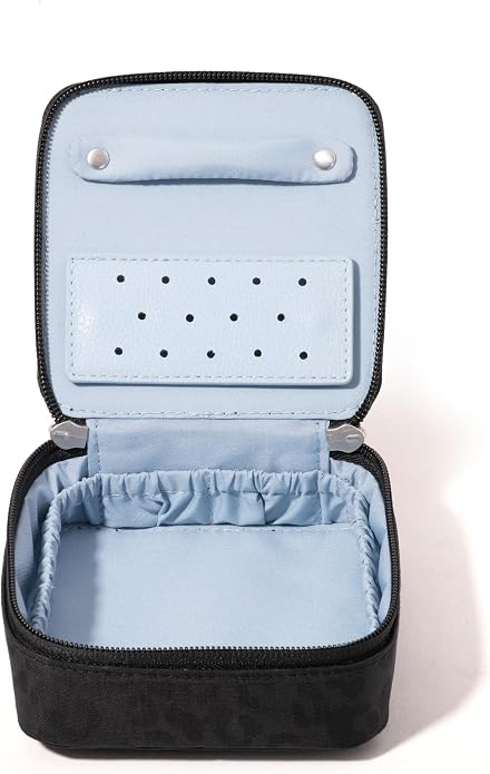 Baggallini Travel Jewelry Box - Lightweight 4.7”x4.7”x1.9” Travel Jewelry Case - Image 8