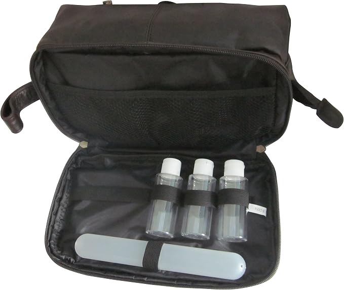Toiletry Bag with Bonus Accessories (#27-0) Black - Image 2