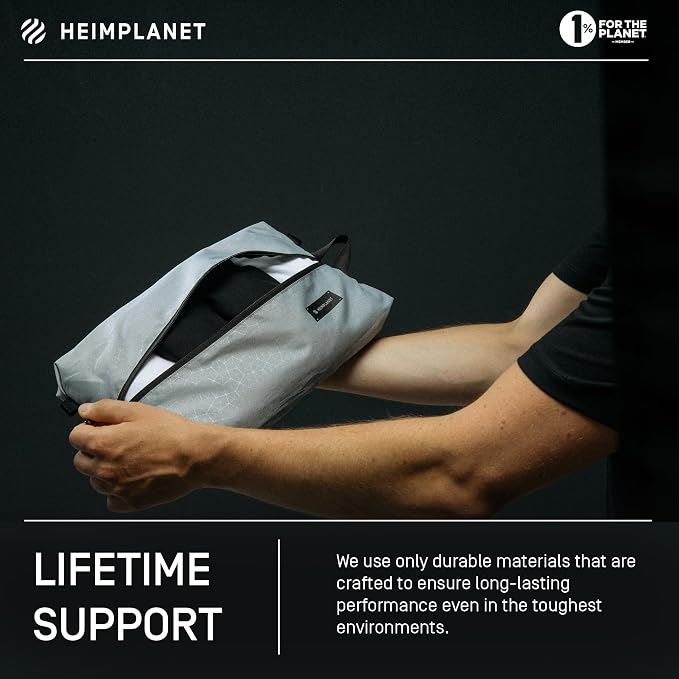 HEIMPLANET Original | HPT Carry Essentials - PACKING CUBES | Set of 3 Packing Organizers | 1x 4L Volume and 2x 2L Volume | Supports 1% for The Planet - Image 7