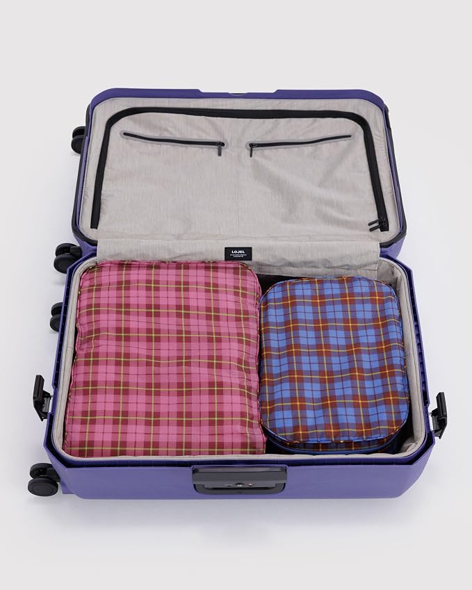 BAGGU Large Packing Cube Set - Check Mix - Image 4