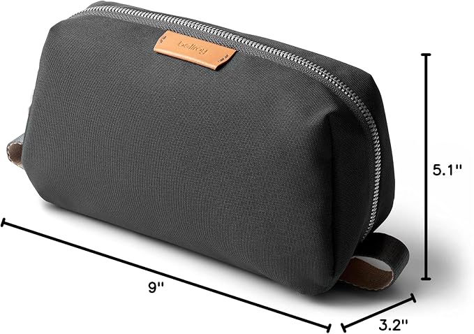Bellroy Toiletry Kit (Unisex Toiletry Bag, Zipper Closure, Water-Resistant Lining, Toothbrush Sleeve with Magnetic Closure, Internal Mesh Pocket Organization) -Bronze - Image 8