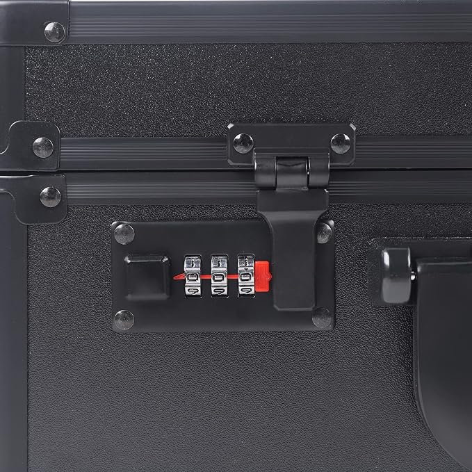 DNYSYSJ Barber Carrying Case Barber Case, Stylist Tool Box Professional Salon Hair Cutting Grooming Kit Storage Organizer for Clippers, Scissors, Barber Supplies (G) - Image 8
