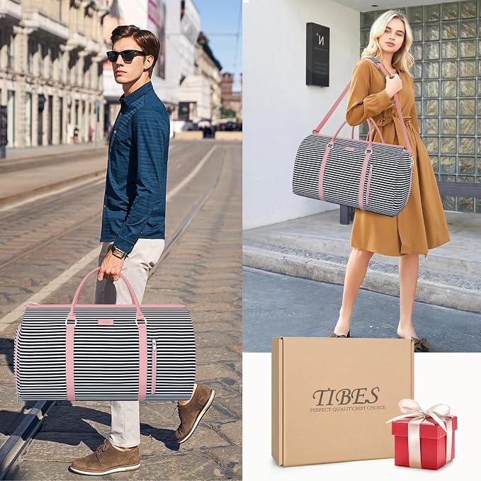 Convertible 2-in-1 Garment Bags for Travel, Carry On Garment Duffle Bag With Shoe Compartment Large Weekender Bag for Women Men Hanging Suitcase Suit Travel Duffel Overnight Bags 4pcs Set - Image 7