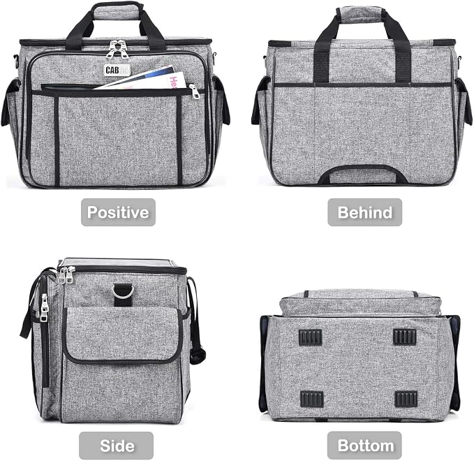CAB55 Sewing Machine Case - Carrying Bag with Removable Padding, Tote for Machine and Accessories - Image 8