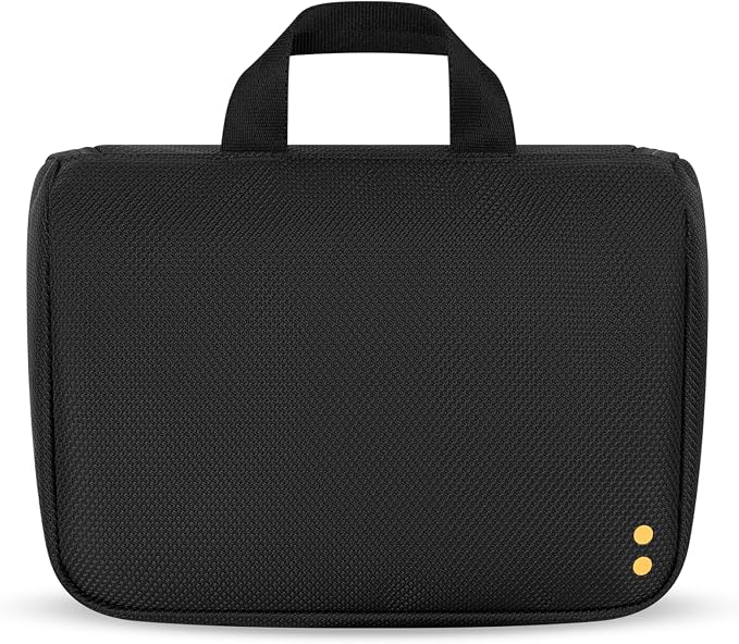 Sherpani Co-Pilot, Travel Toiletry Bag, Hanging Cosmetic Organizer, Water Resistant Makeup Bag, Shower Dopp Kit, Essentials Toiletries for Women, Travel Gift (Carbon) - Image 6