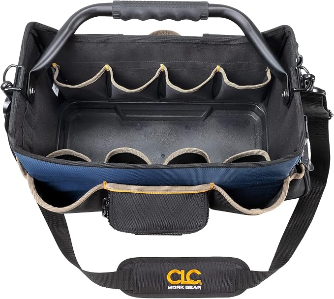 CLC Work Gear PB1580 15" Molded Base Open-Top Toolbox, Black - Image 7