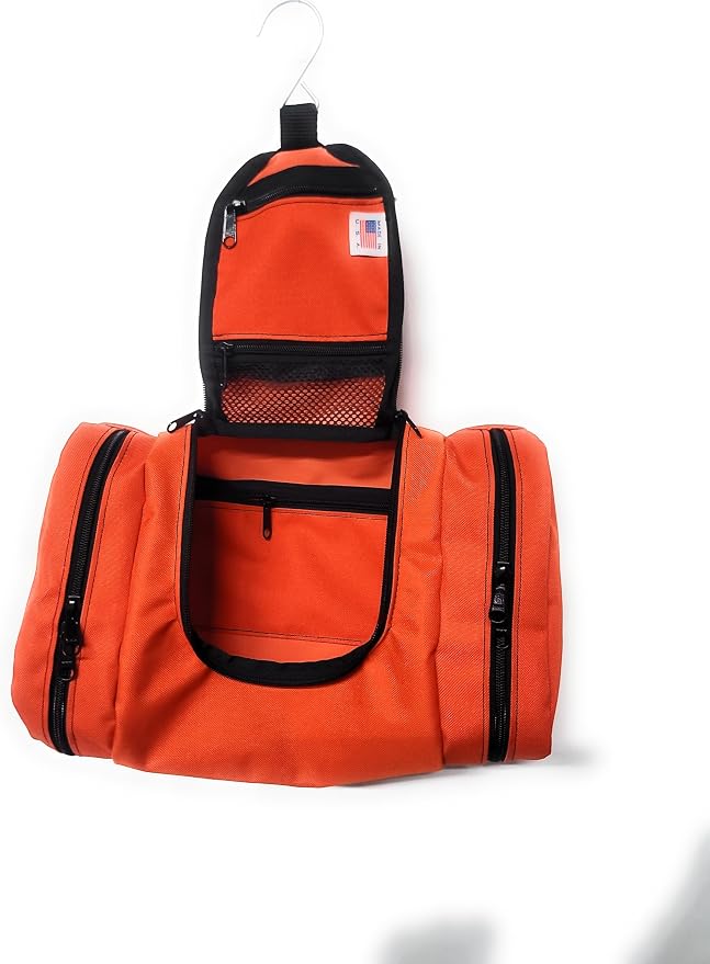 Large Hanging Toiletry Or Shaving Bag For All Your Essential, Made In USA. - Image 6