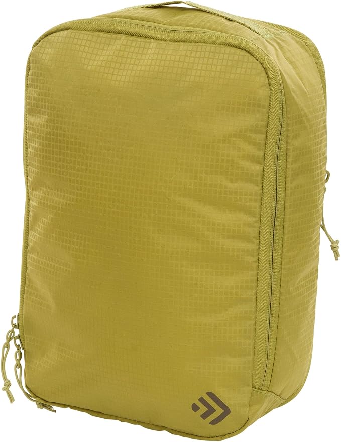 5 Piece Set Lightweight Expandable Travel Cubes for Luggage (Olive and Brown) (Olive and Brown) - Image 3