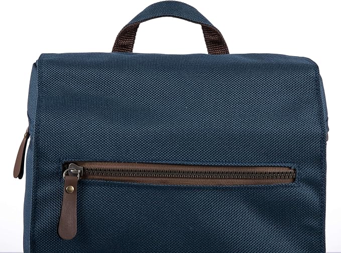 LEGACY - a Picnic Time brand Moreno 3-Bottle Wine & Cheese Tote, Padded Wine Carry Tote Bag with Handle and Adjustable Shoulder Strap, (Navy Blue) - Image 16