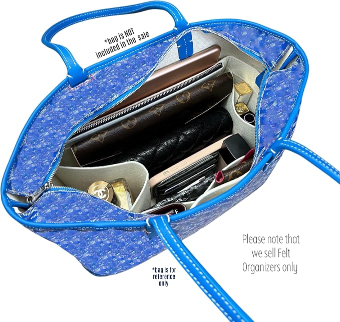 Divitize Premium Purse Organizer compatible with Artois PM/MM Bag Insert — Handmade Perfect Fit, Durable Quality Felt, Full Coverage No Bulking, 24 Shades (For Artois PM, Scarlet) - Image 7