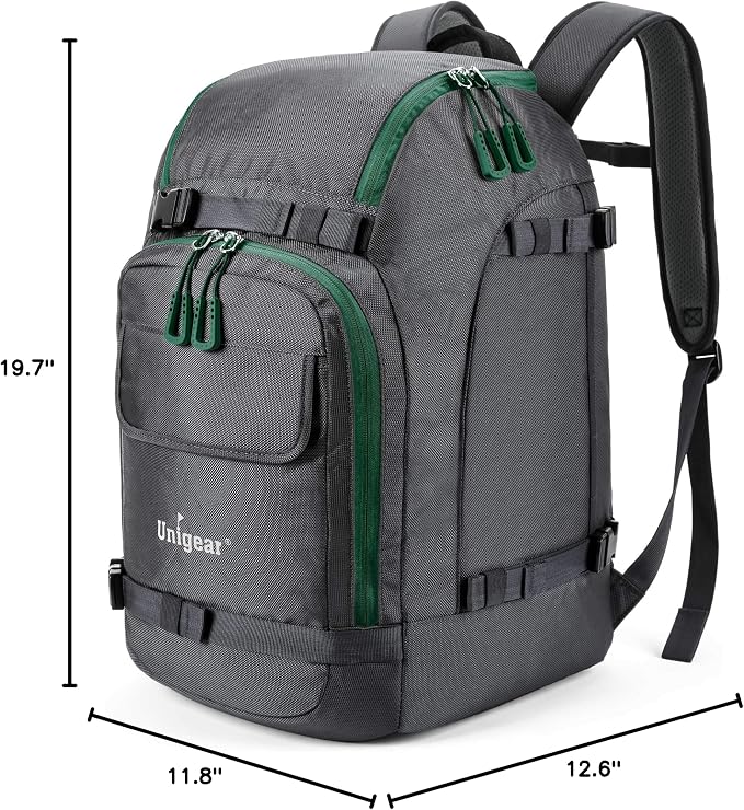 Unigear Ski Boot Bag Backpack for Helmet 50L/70L, Goggles, Gloves, Skis, Snowboard & Accessories - Image 8