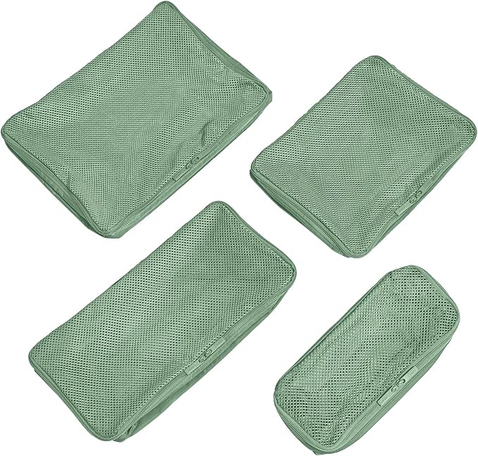 Away Insider Packing Cubes Set of 4 – Lightweight Travel Organizers for Luggage, Suitcases & Carry-On Bags, Sea Green - Image 5