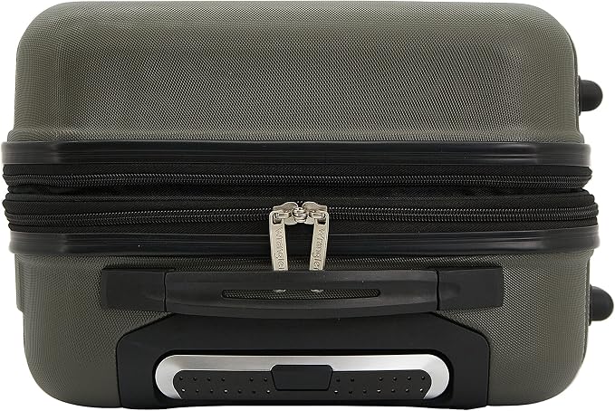 Wrangler 4 Piece Miami Luggage and Packing Cubes Set, Olive Green - Image 8