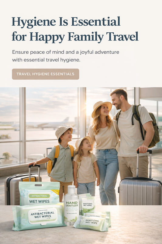 Hygiene Is Essential for a Happy Family Trip
