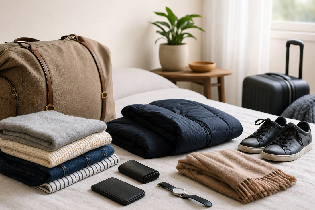 Unbranded close editorial detail featuring everyday preparation for outings and future trips